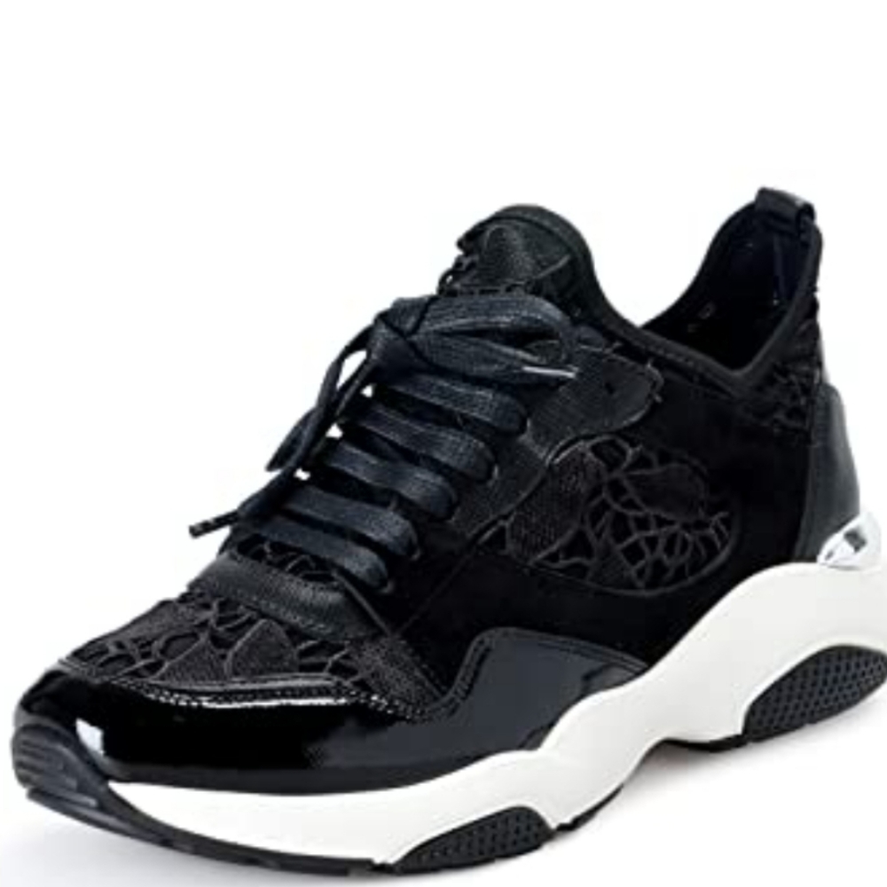 salvatore ferragamo efron lace sneakers